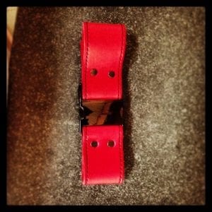 Red Box Strap Light