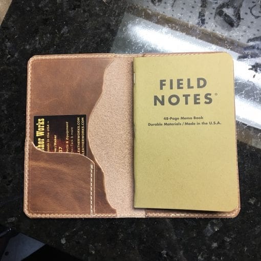 Handmade Leather Field Notes Book