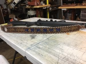 Handmade Leather Rifle Sling