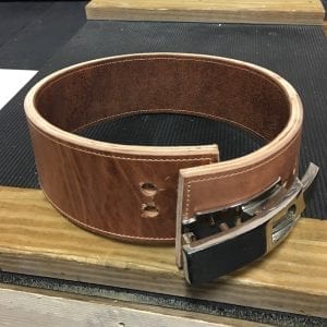 Handmade Leather Weightlifting Belts